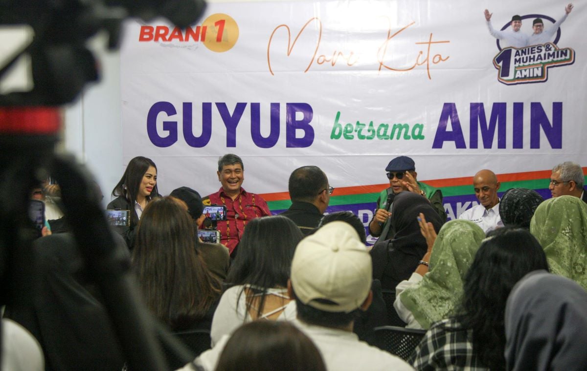 Ilustrasi Timnas Amin serap aspirasi masyarakat.