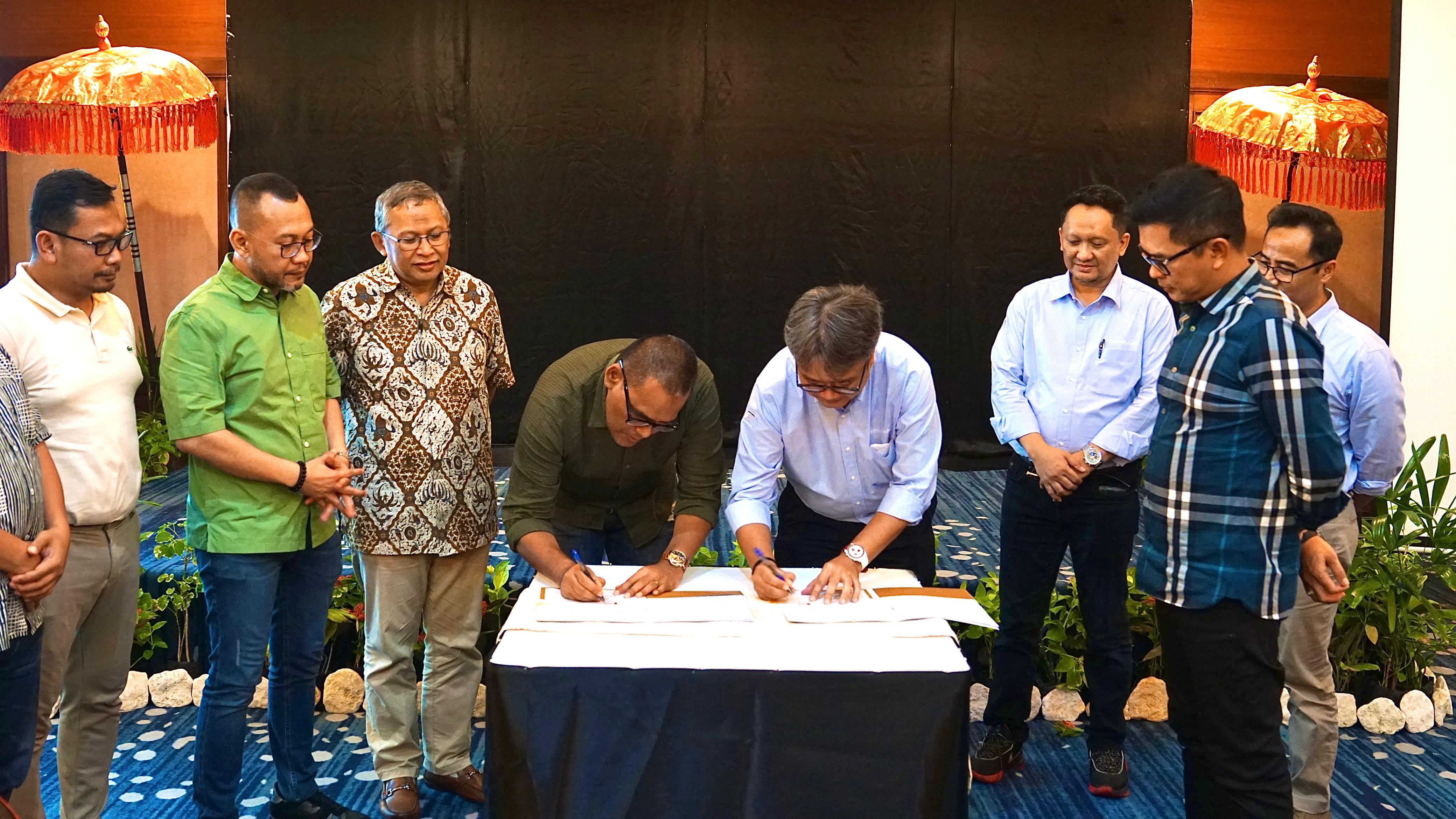 Penandatanganan nota kesepahaman Pelita Air dengan Pertamina Foundation