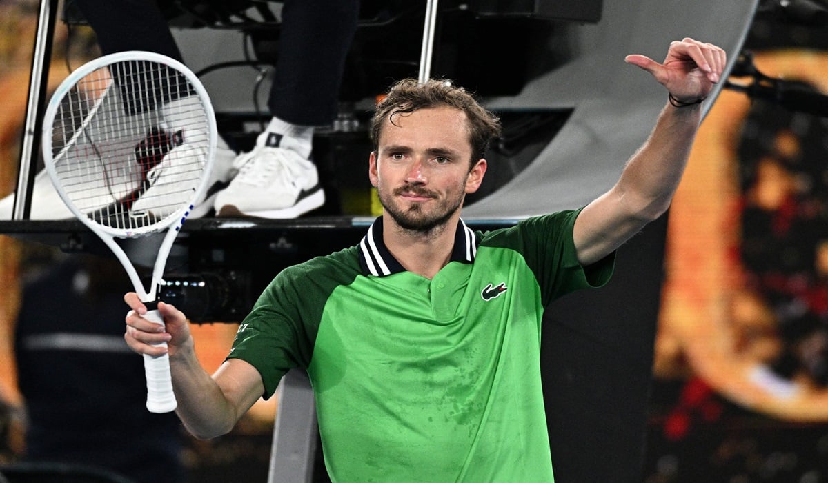 Petenis Rusia Daniil Mevedev