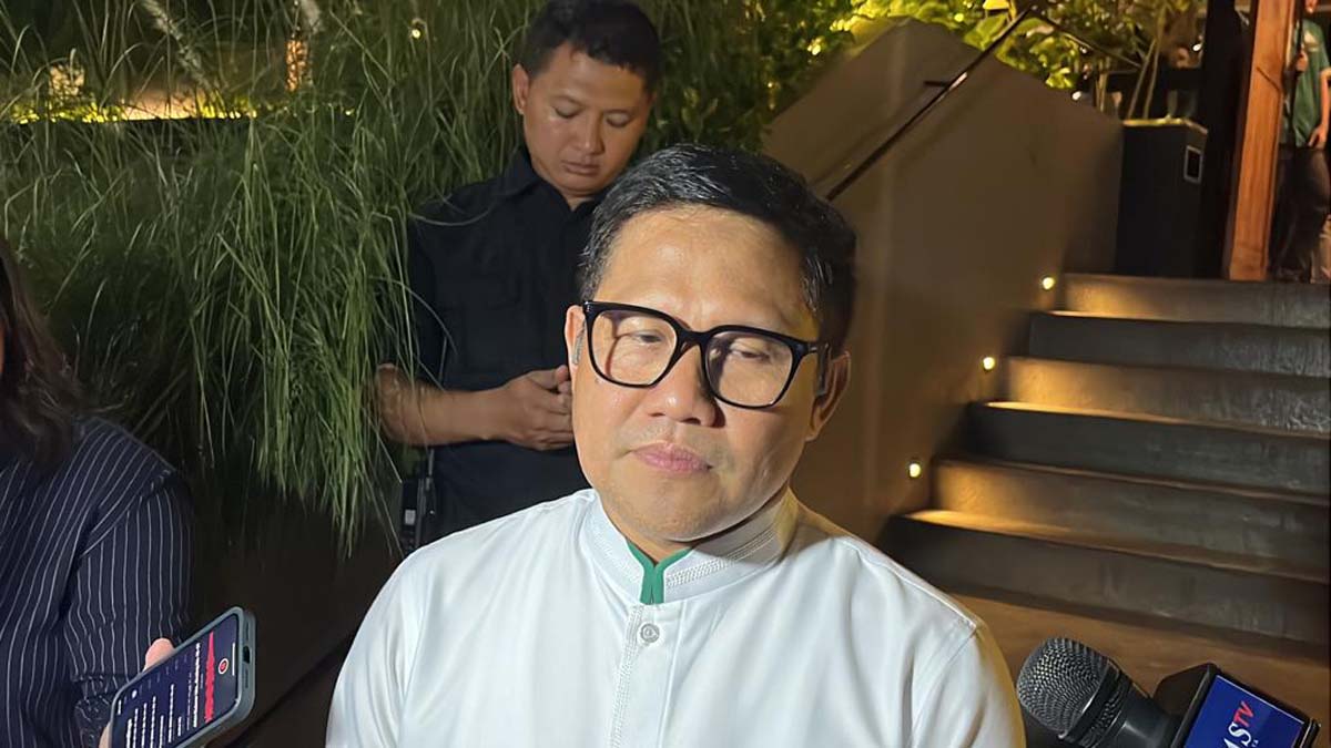 Cawapres nomor urut 1 Muhaimin Iskandar alias Cak Imin. 