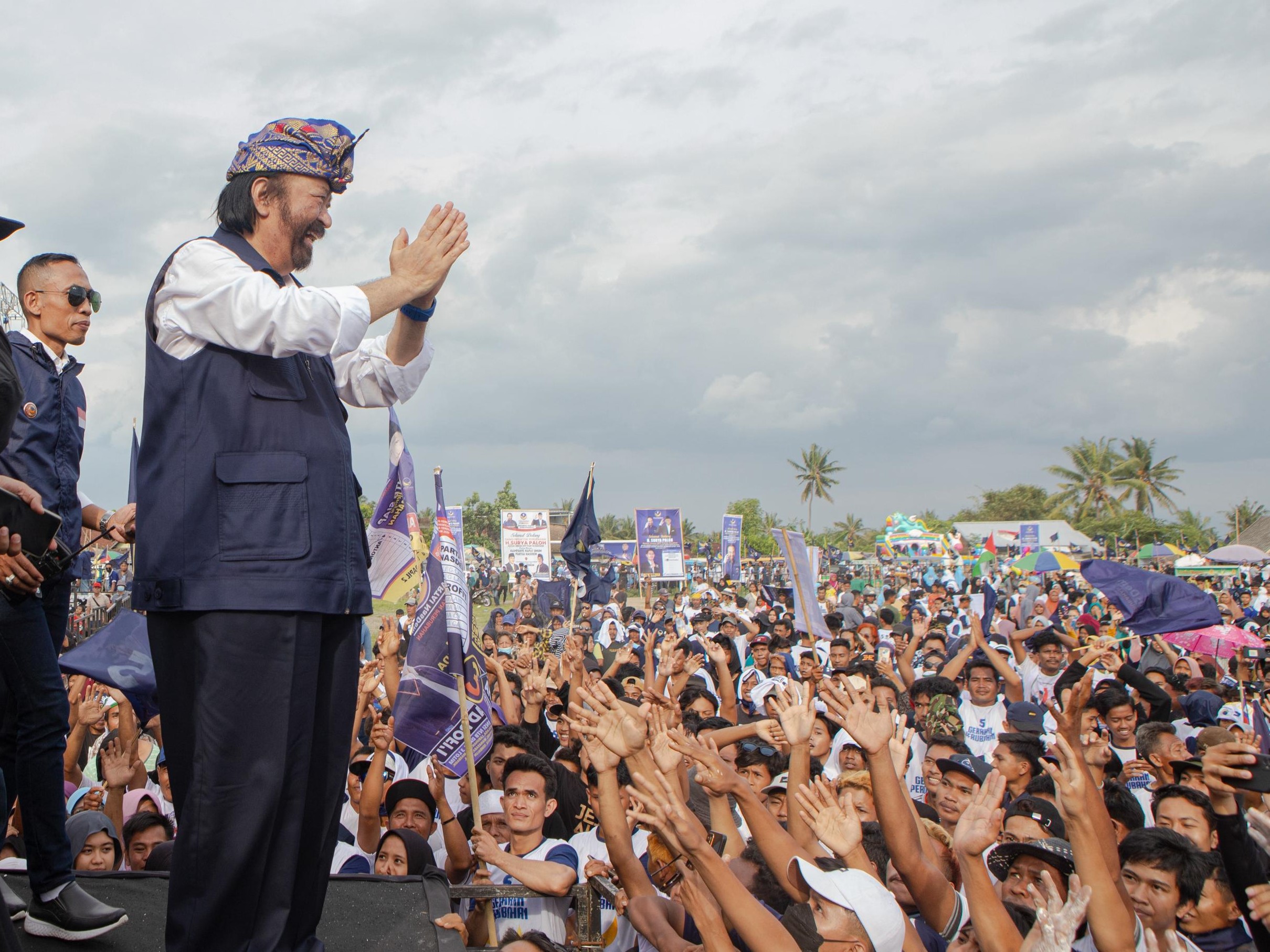 Surya Paloh Pastikan selalu Pantau Kerja-kerja Politik Anies-Muhaimin