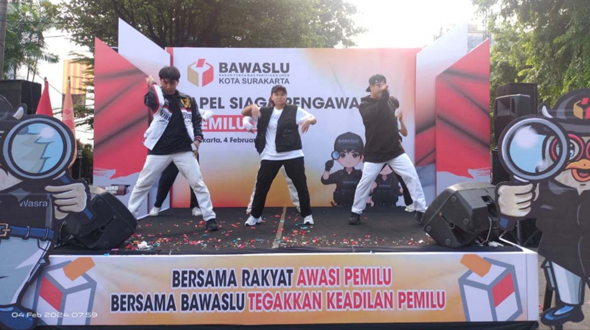 Bawaslu Kota Solo mengatakan tiga hari masa tenang sebelum 14 Februari merupakan titik kritis pengawasan.