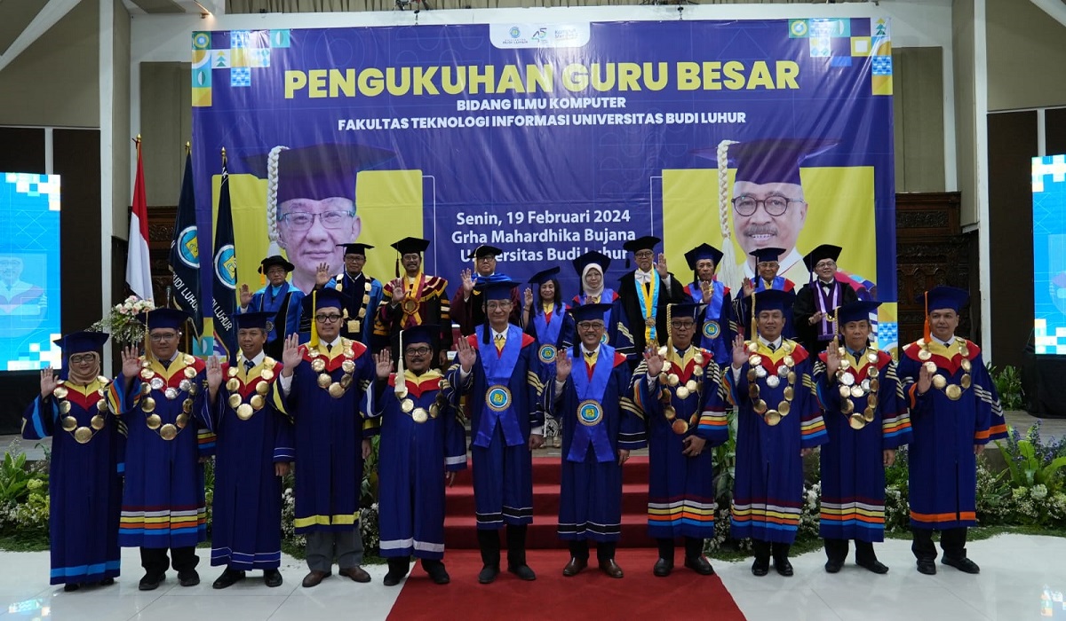 Pengukuhan guru besar Universitas Budi Luhur