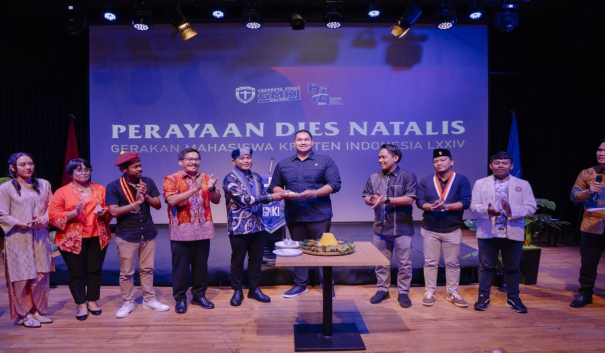 Menpora Dito Ariotedjo di DIes Natalis ke-74 GMKI