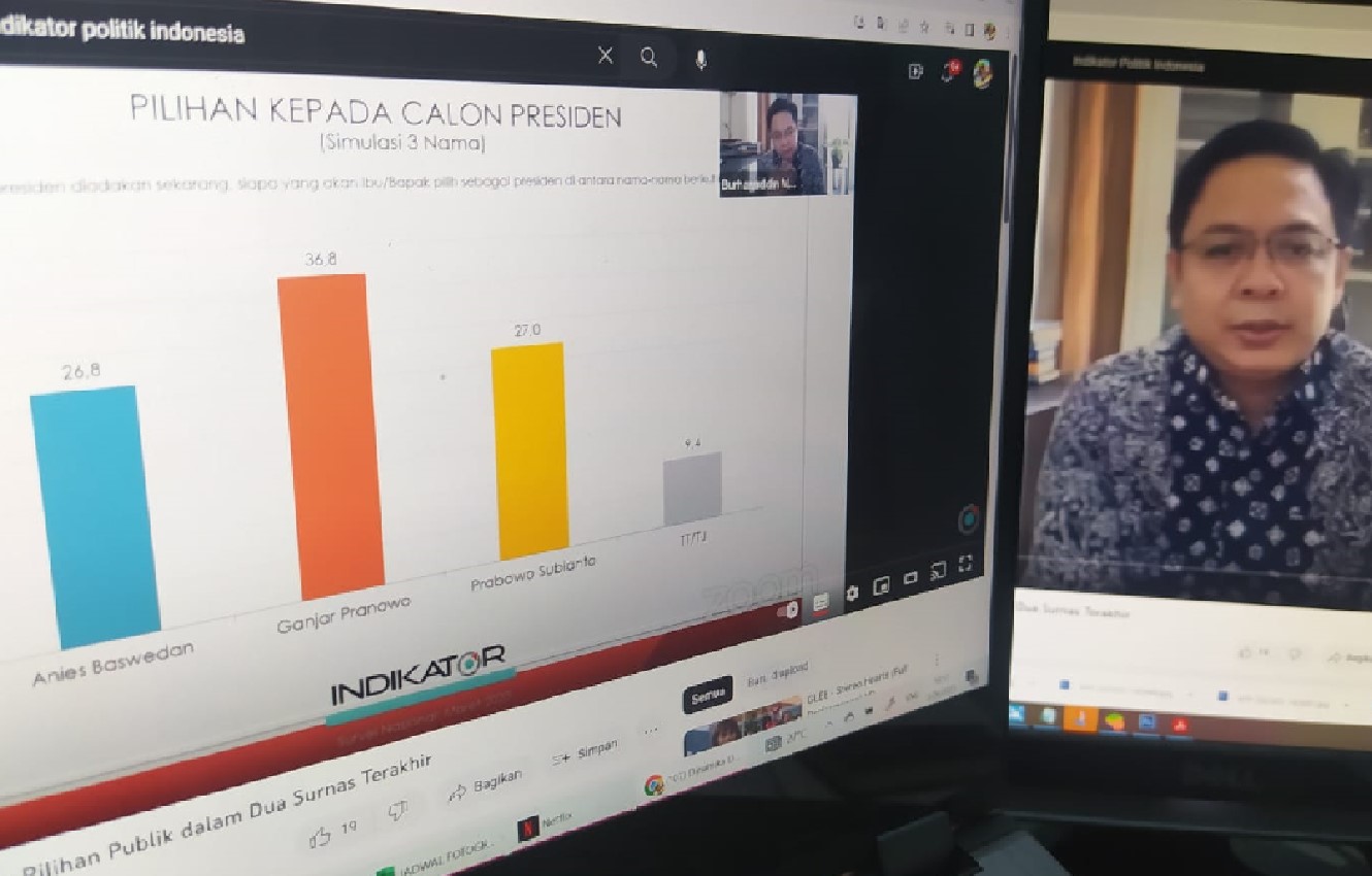 Founder dan Peneliti Utama Indikator Politik Indonesia Burhanuddin Muhtadi