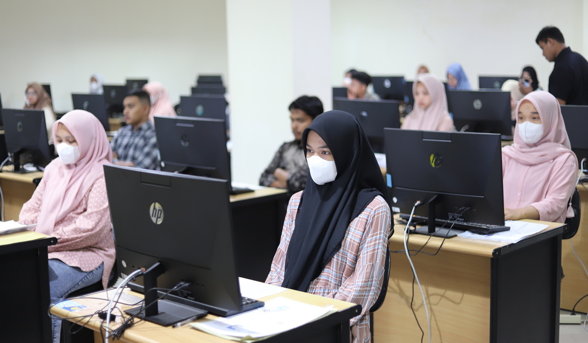 Ilustrasi Peserta Ujian Mandiri Masuk Perguruan Tinggi Negeri (SMM PTN).