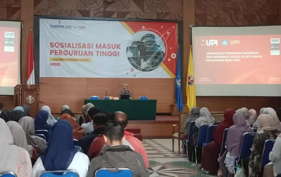 Sosialisasi penerimaan mahasiswa baru di Universitas Pendidikan Indonesia
