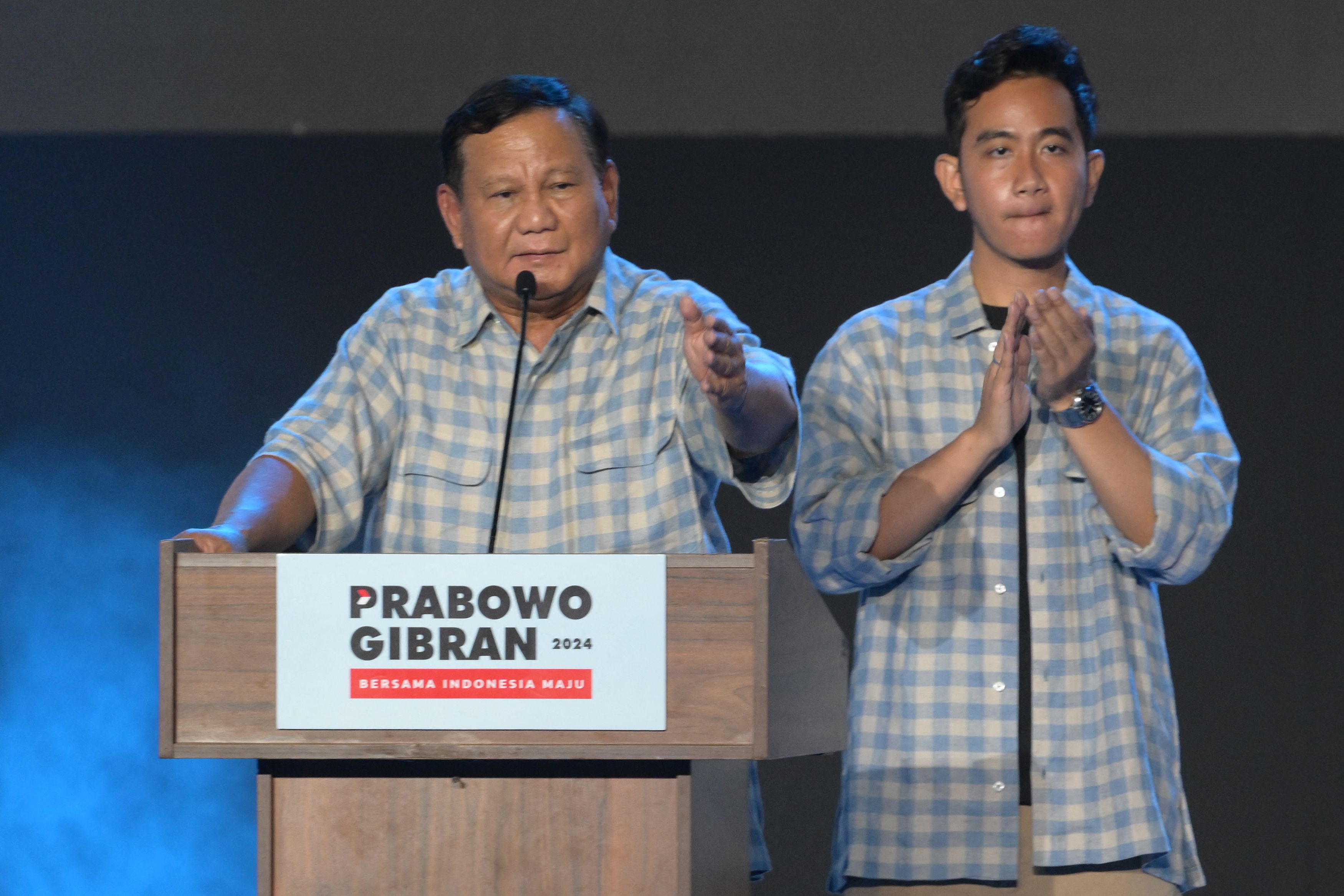 Pasangan calon presiden dan wakil presiden Prabowo-Gibran