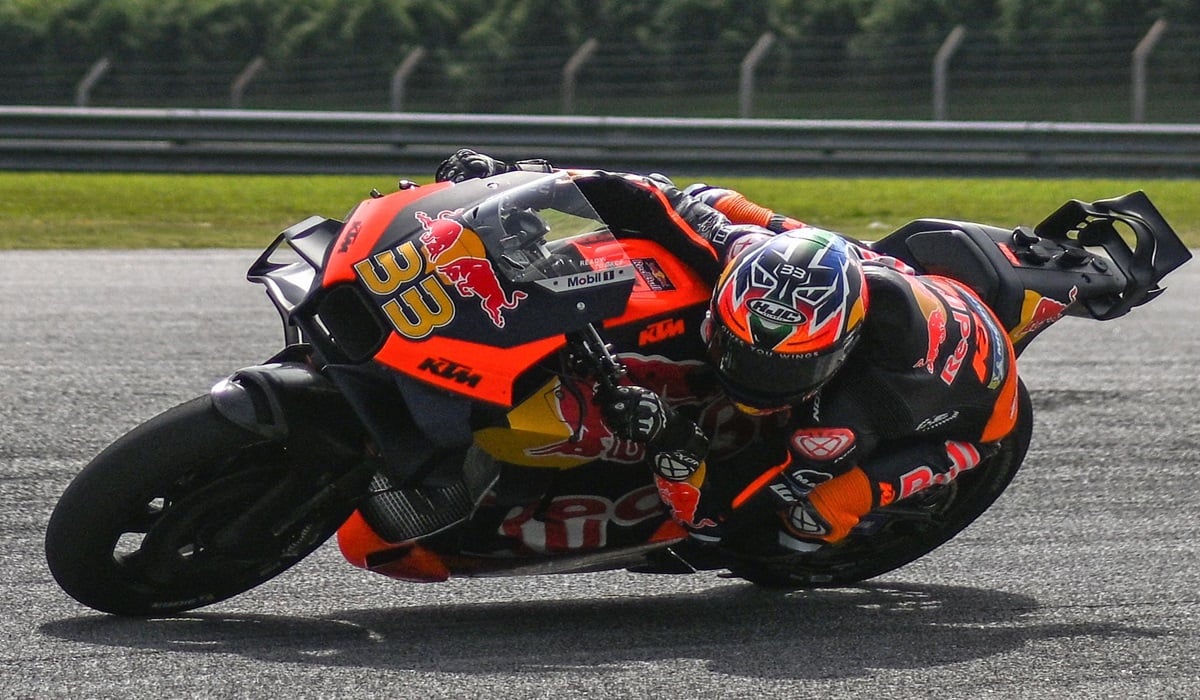 Pembalap Red Bull KTM Brad Binder