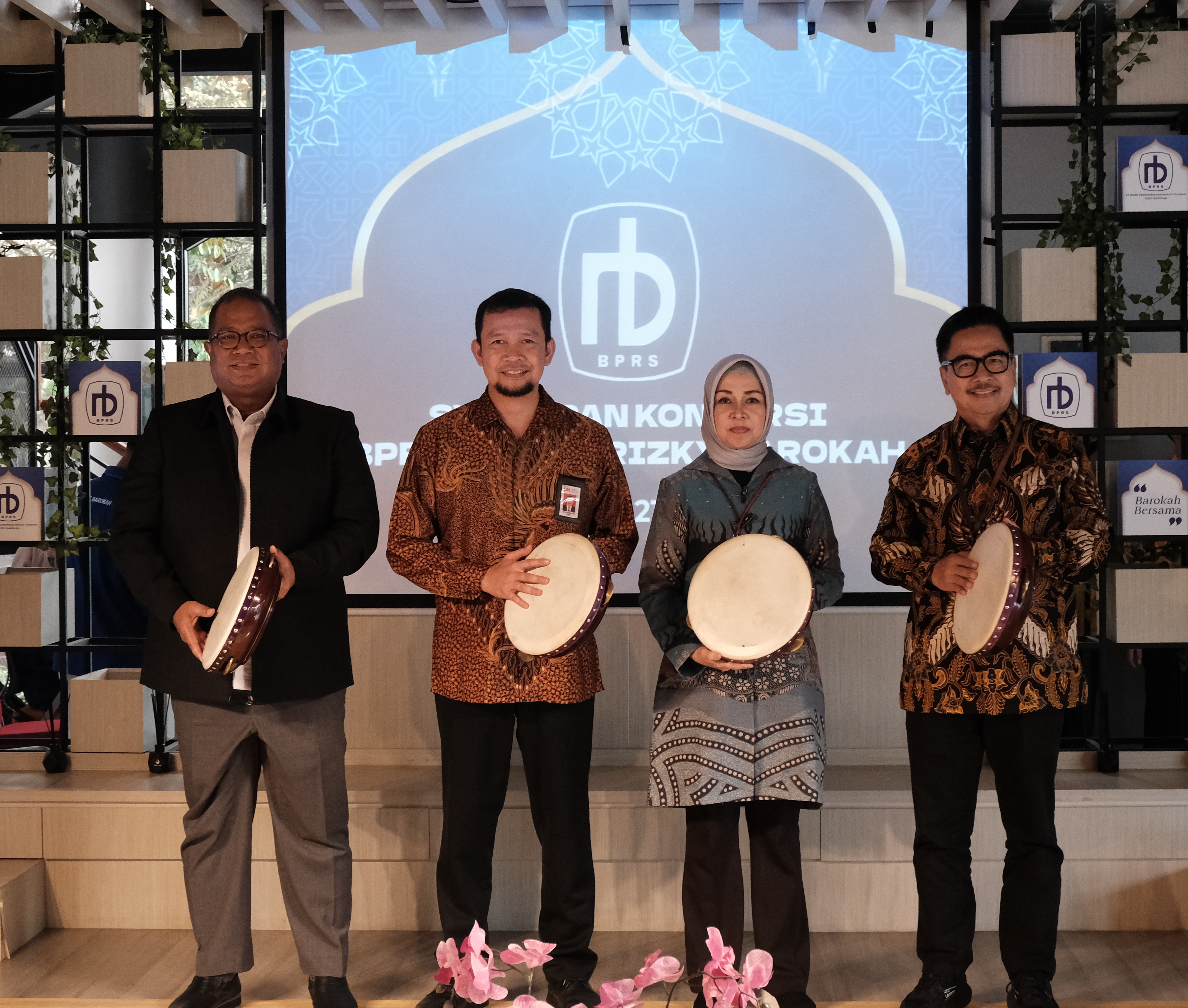 BPR Syariah menggelar acara syukuran di Creative Hub Masjid Raya Bintaro Jaya, Jakarta Selatan. 