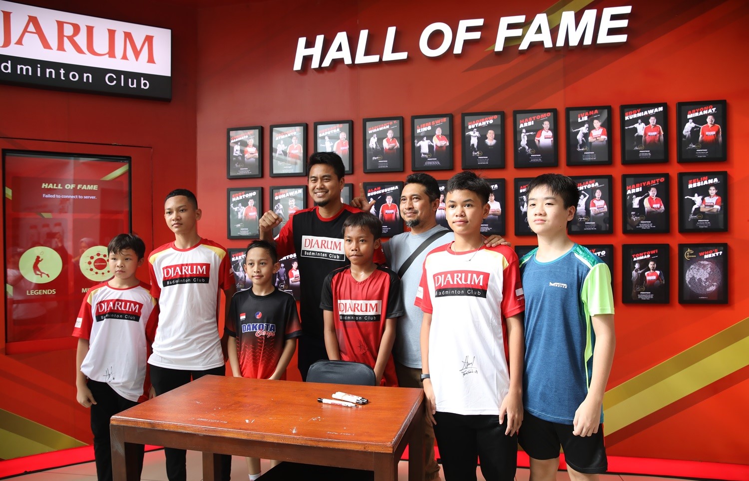 Juara Olimpiade Tontowi Ahmad bertemu atlet muda klub mitra PB Djarum 