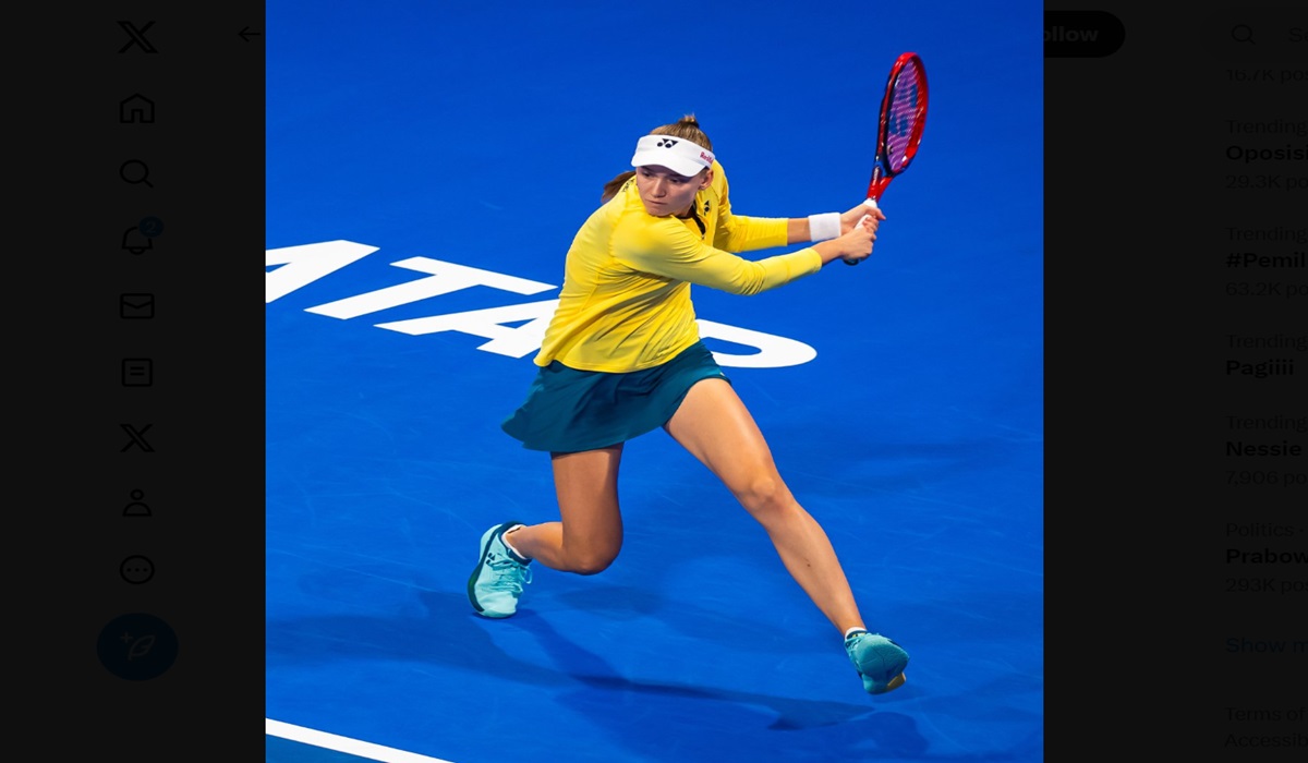 Petenis Kazakhstan Elena Rybakina