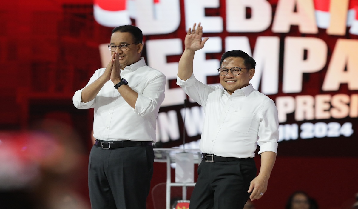 Pasnagan capres-cawapres Anies Baswedan-Muhaimin Iskandar