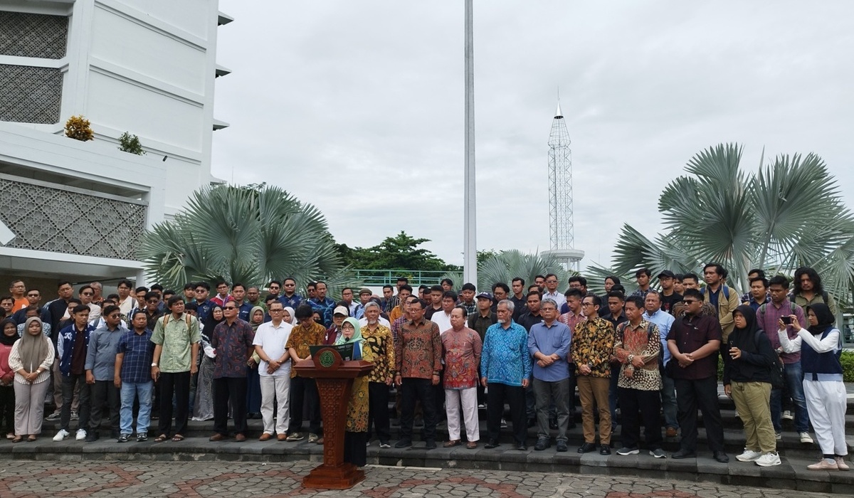 Dewan Guru Besar Universitas Muhammadiyah Yogyakarta (UMY) di Yogyakarta, 3 Februari 2024.