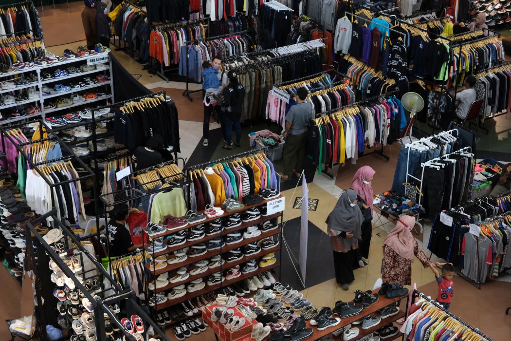 Ilustrasi: bazar thrifting