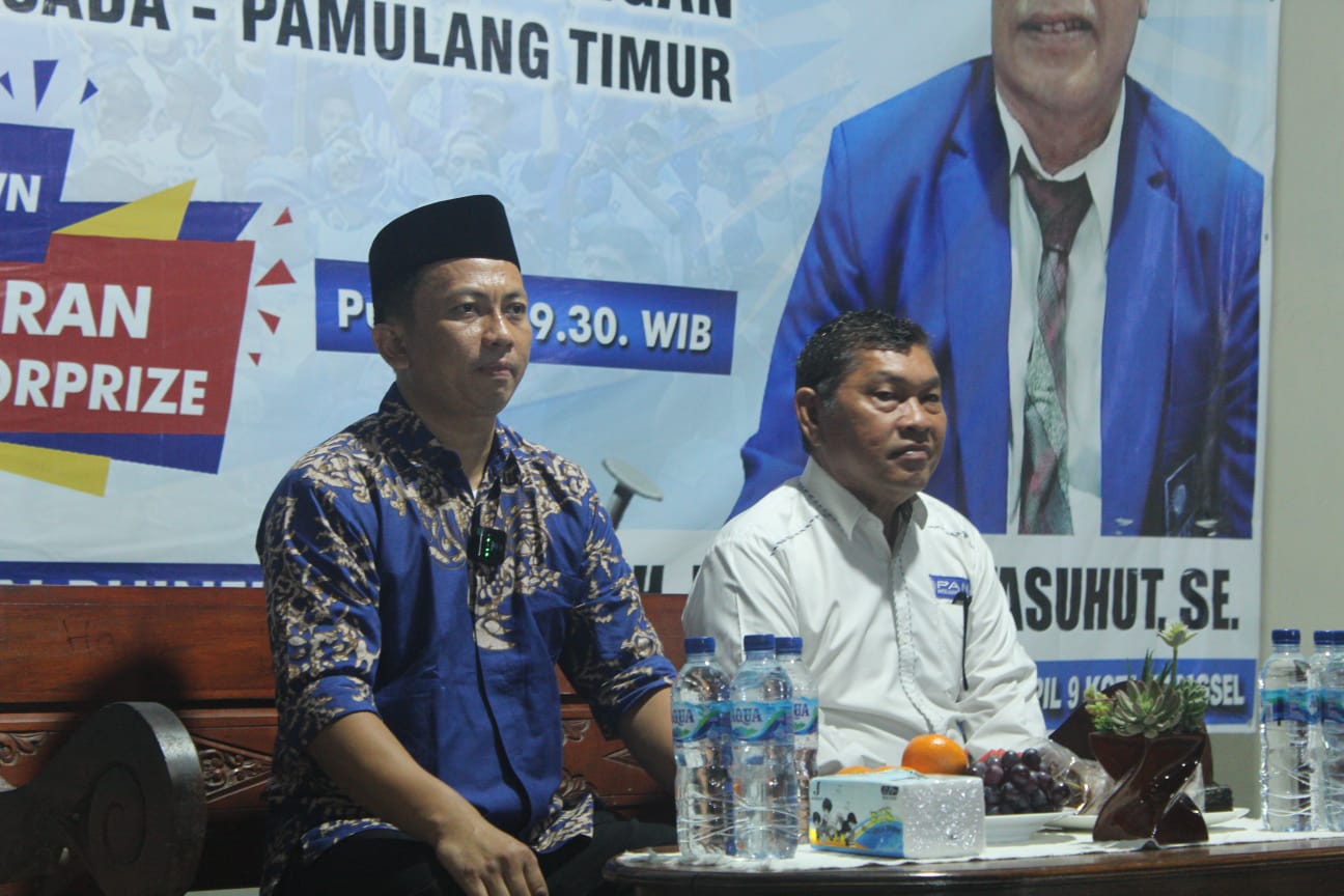 Sosialisasi Arief Rahmat Nugraha bersama H Hamdan Hutasuhut