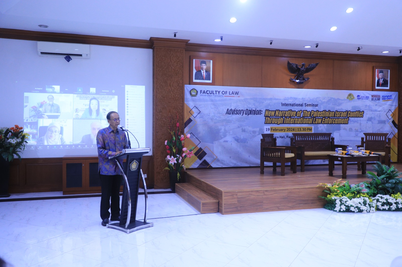 Dekan Fakultas Hukum Universitas Pancasila Prof Eddy Pratomo.