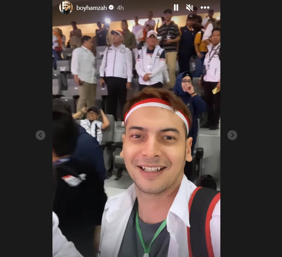 Boy Hamzah ingatkan pentingnya melawan KKN dan mengecam adu domba dalam pilpres sebelumnya.