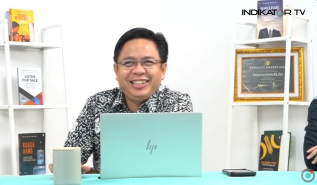 Direktur Eksekutif Indikator Politik Indonesia Burhanuddin Muhtadi.