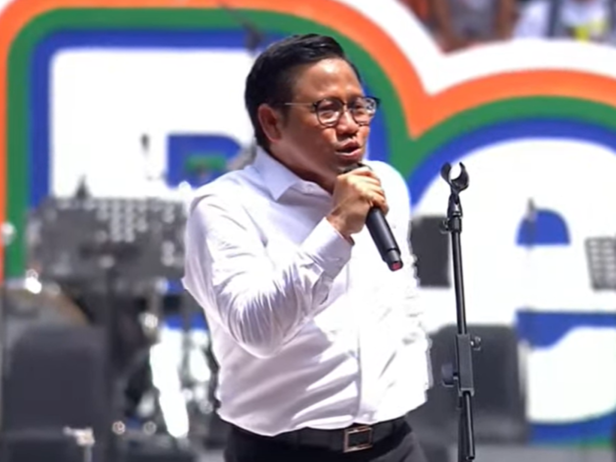 Muhaimin Iskandar di JIS, Sabtu (10/2).