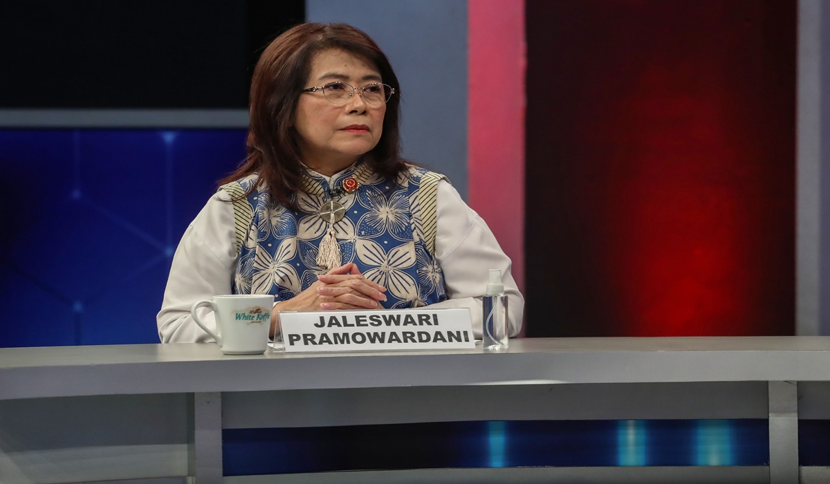 Deputi V KSP Bidang Polhukam Jaleswari Pramodhawardani