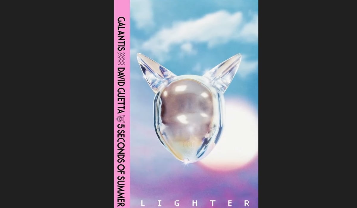 Tangkapan layar dari video pengumuman single kolaborasi antara Galantis, David Gueta, dan 5 Seconds of Summer 