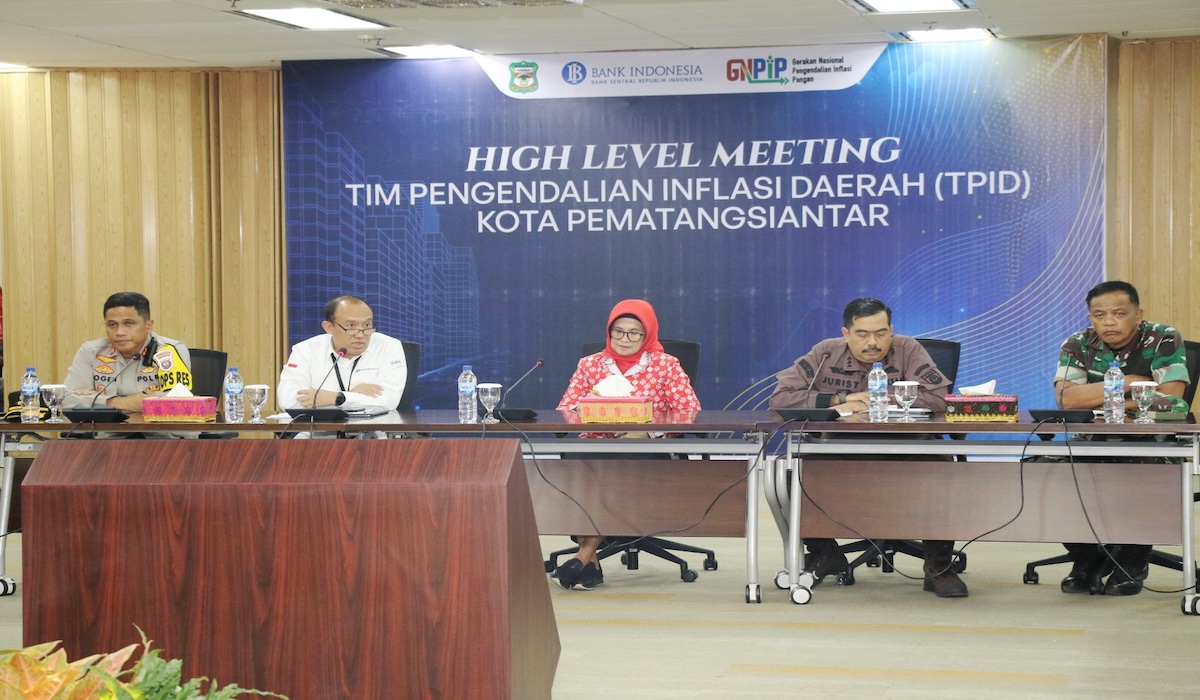 High Level Meeting TPID Pematangsiantar
