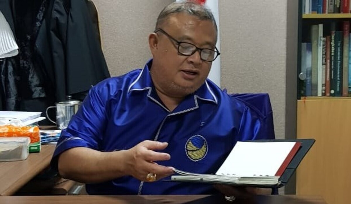 SEKRETARIS Jenderal (Sekjen) Partai NasDem, Hermawi Taslim.