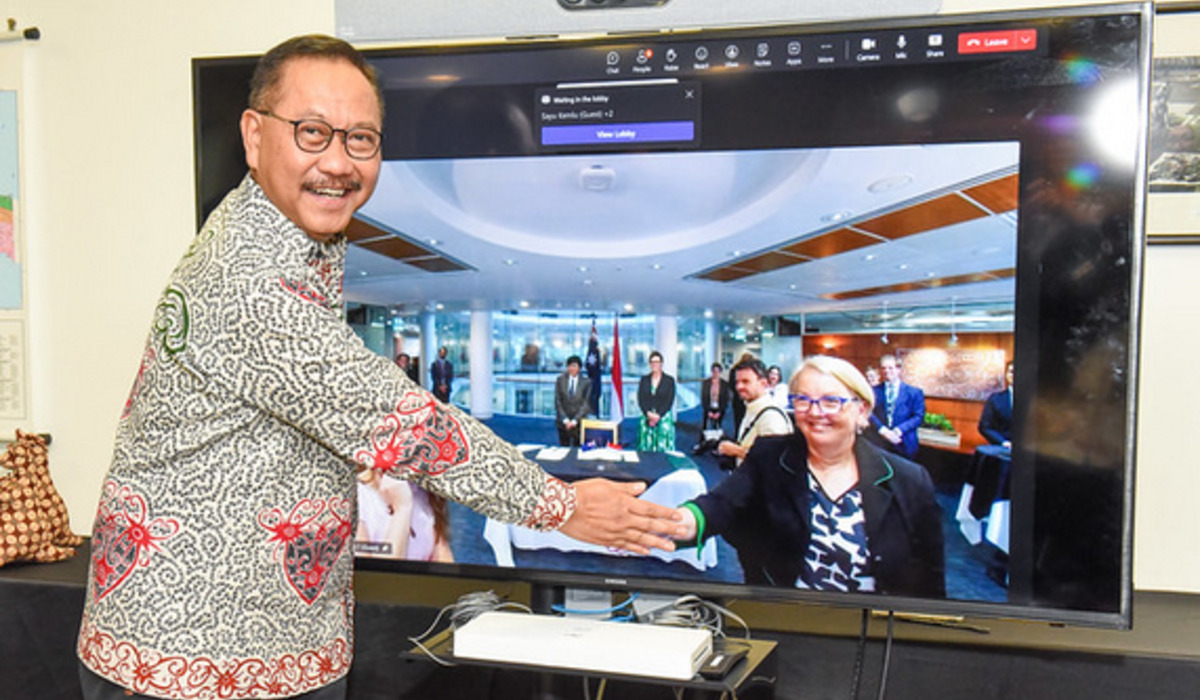 MOU Antara Otoritas Ibu Kota Nusantara dan Otoritas Ibu Kota Australia.