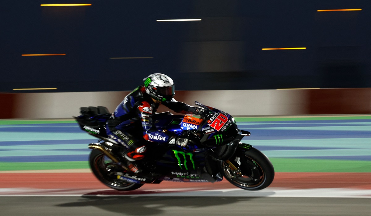 Pembalap Monster Energy Yamaha Fabio Quartararo