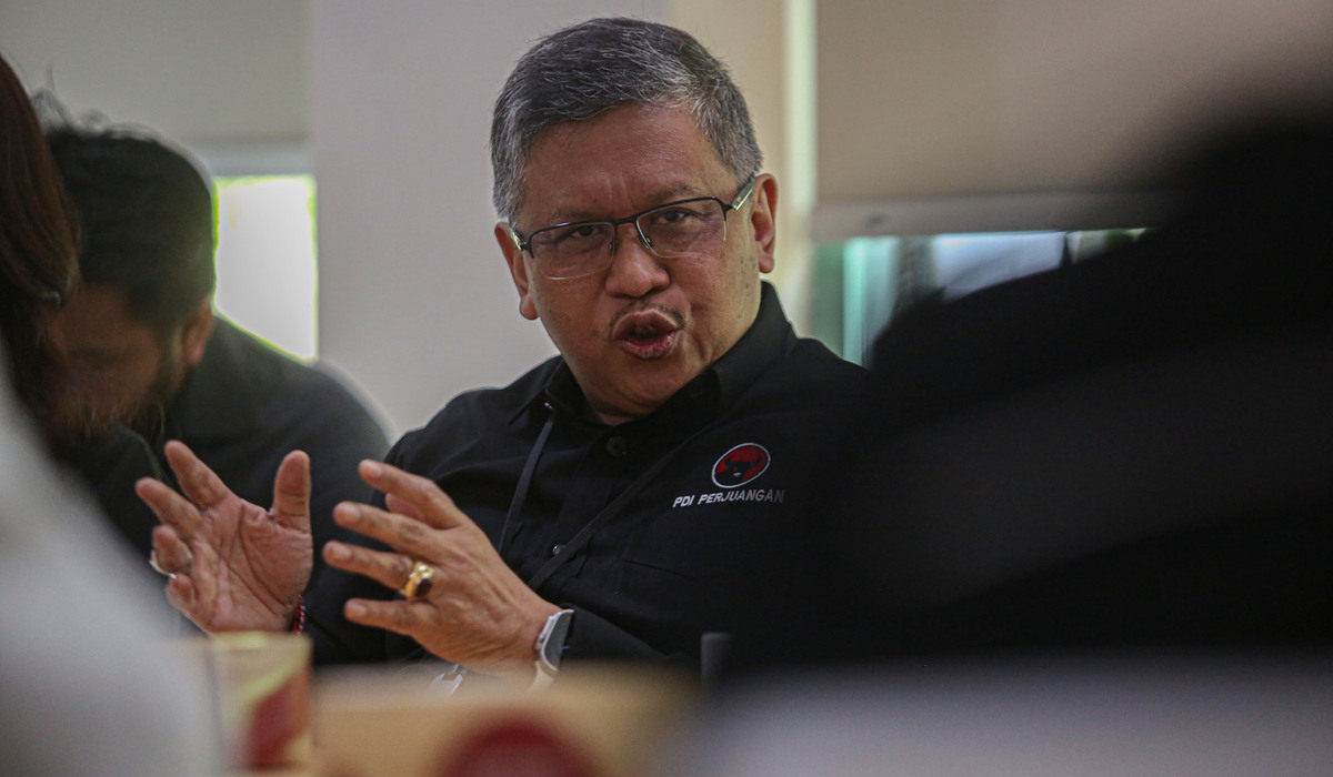 Sekjen PDI Perjuangan Hasto Kristiyanto.