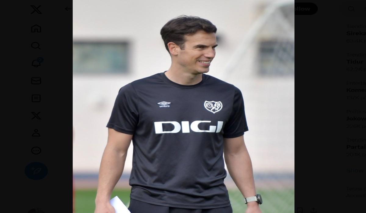 Pelatih baru Rayo Vallencano Inigo Perez