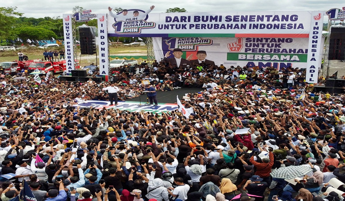 Kampanye akbar Anies Baswedan di Sintang, Kalimantan Barat