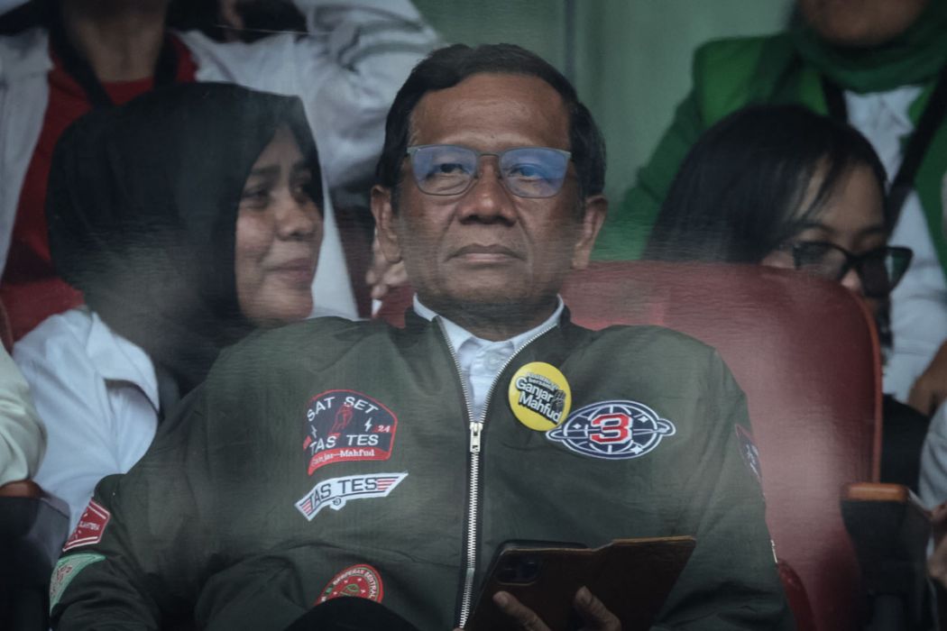 Cawapres nomor urut 3 Mahfud MD.