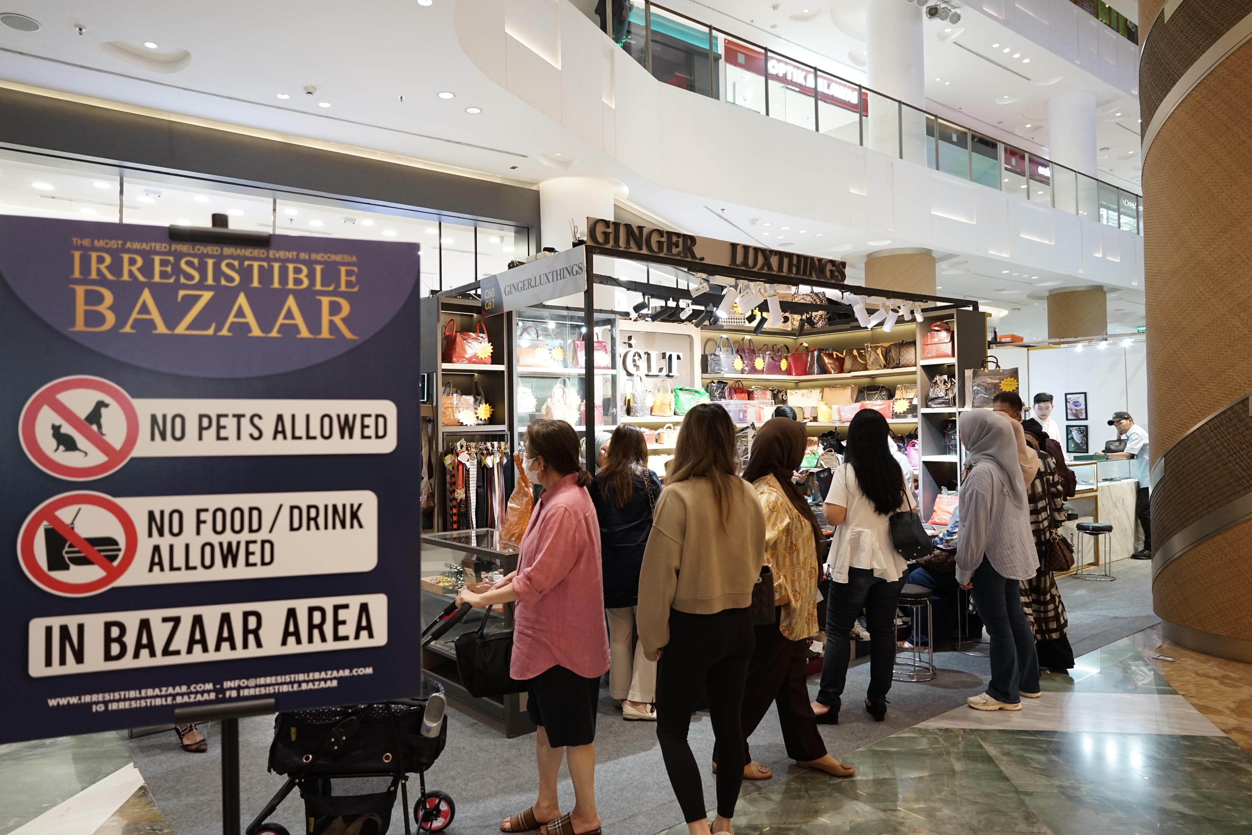Irresistible Bazaar yang digelar untuk ke-38 kalinya ini, hadir di Senayan Park, Jakarta pada 28 Februari – 3 Maret 2024 