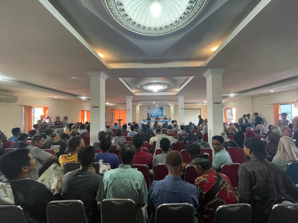  Seminar literasi digital yang diselenggarakan Komunitas Merdeka Belajar Subulussalam di Aula Hotel Khairulsyah, Kota Subulussalam, Aceh.