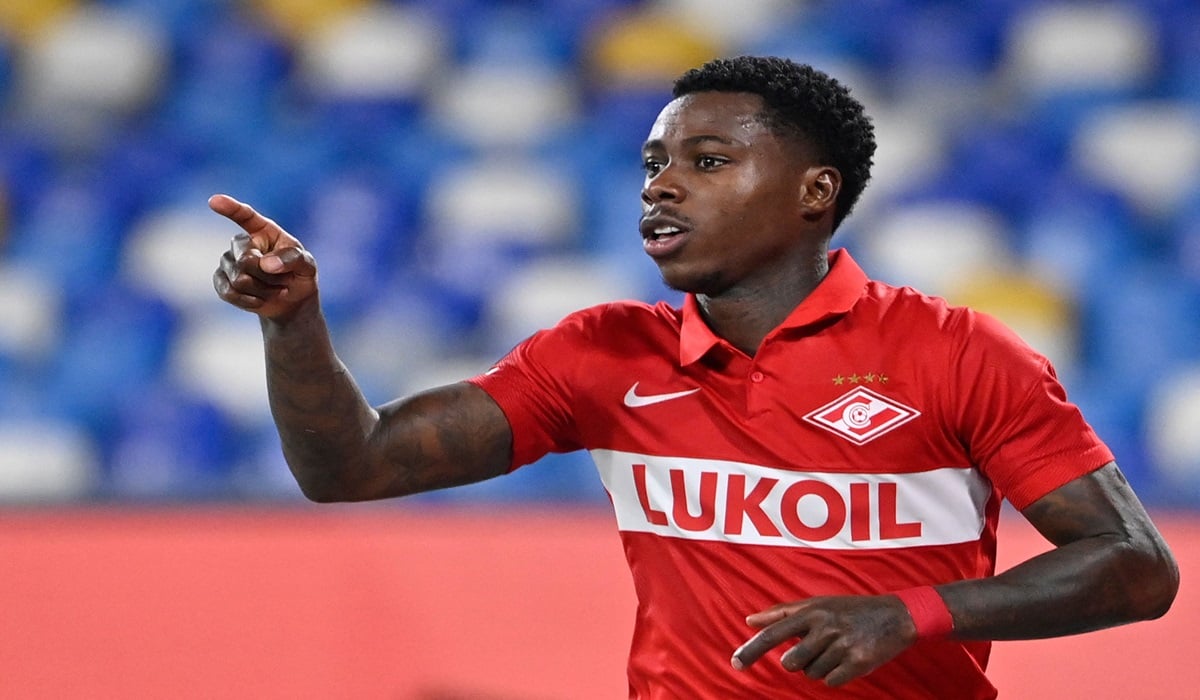 Penyerang Spartak Moskow Quincy Promes
