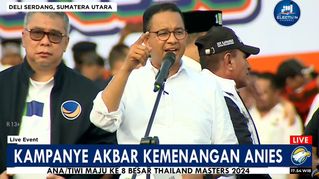 Sapa Warga saat Kampanye, Anies Baswedan : Kita Membawa Harapan Bukan Mengharap Bayaran