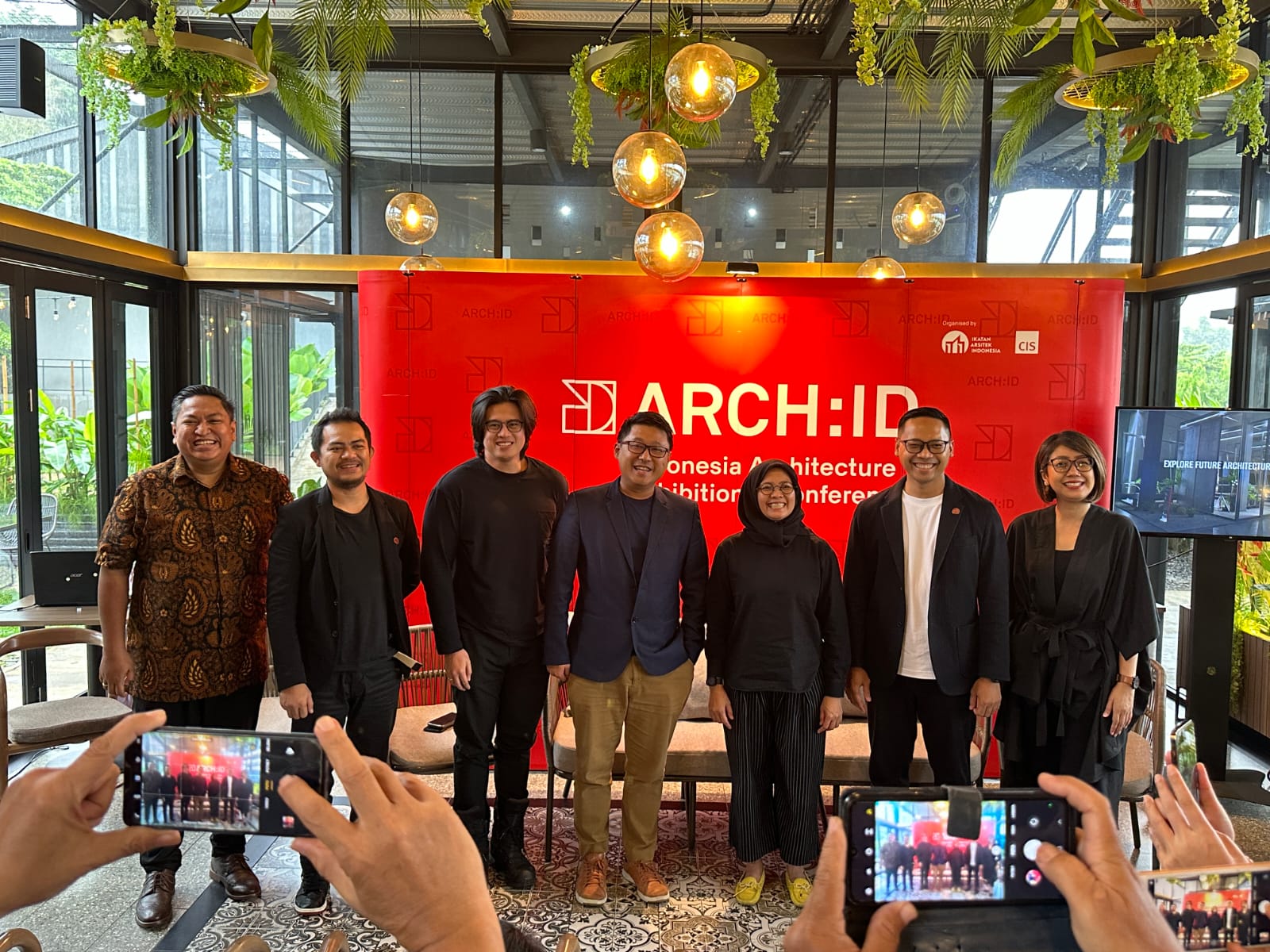 Konferensi pers orum dan pameran arsitektur terbesar ARCH:ID yang digelar di Jakarta.