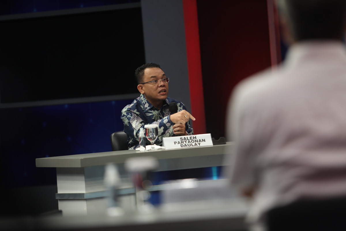 Fraksi PAN menolak hak angket terkait dugaan kecurangan pemilu karena sudah ada jalur khusus sesuai UU Pemilu.