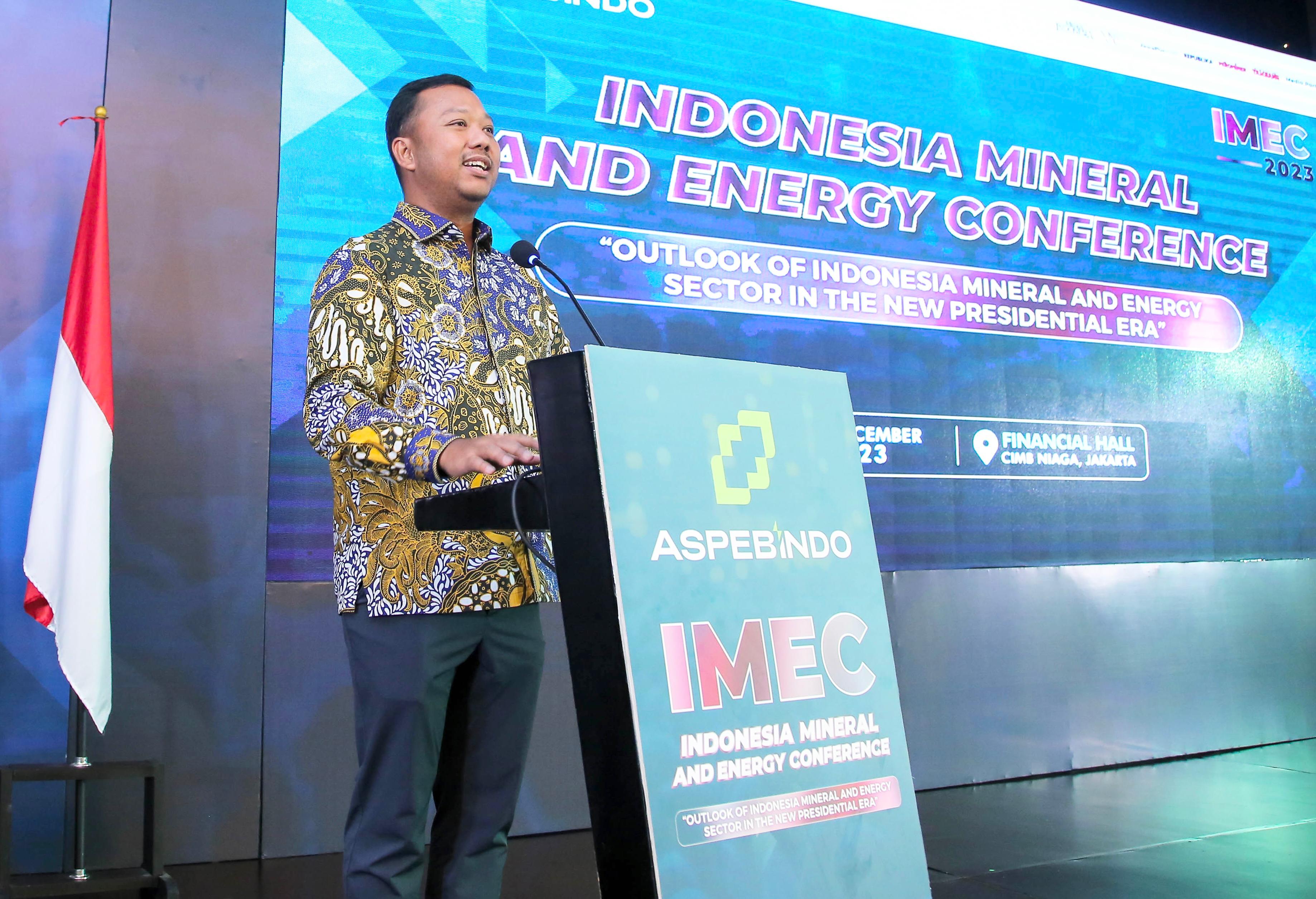 Wakil Ketua Umum Asosiasi Pemasok Energi, Mineral, dan Batubara Indonesia (Aspebindo) Fathul Nugroho.