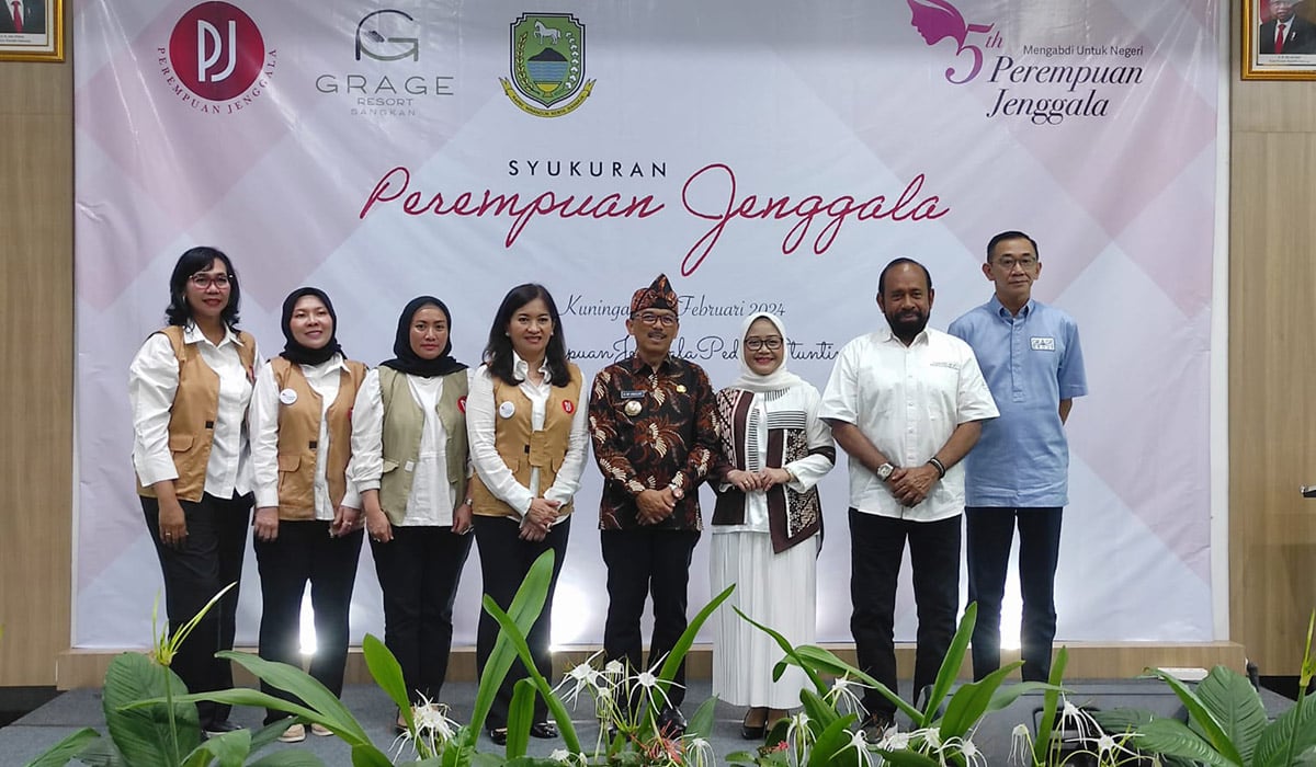 HUT ke-5, Perempuan Jenggala Gelar Bakti Sosial dan Kesehatan 