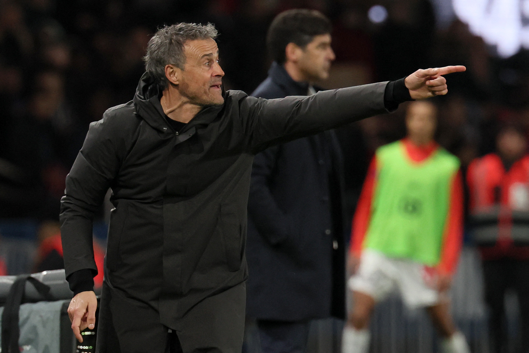 Pelatih Paris Saint-Germain (PSG) Luis Enrique