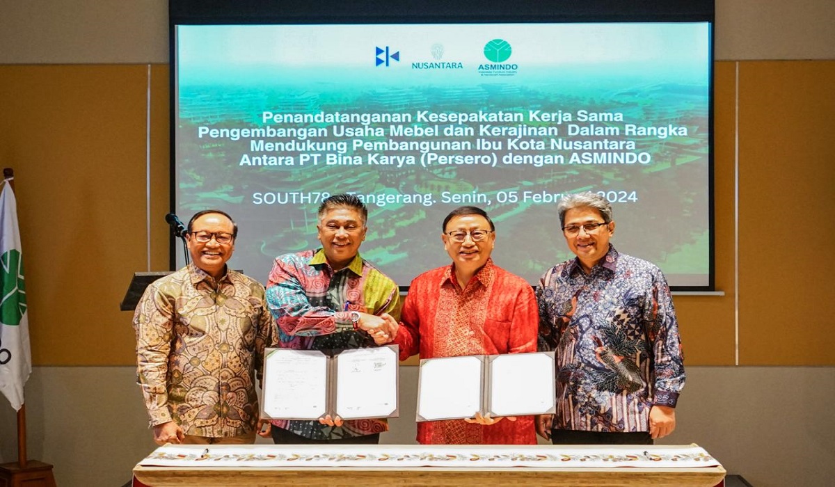 Kerja sama Asmindo dan Bina Karya kembangkan usaha mebel dan kerajinan dukung pembangunan IKN