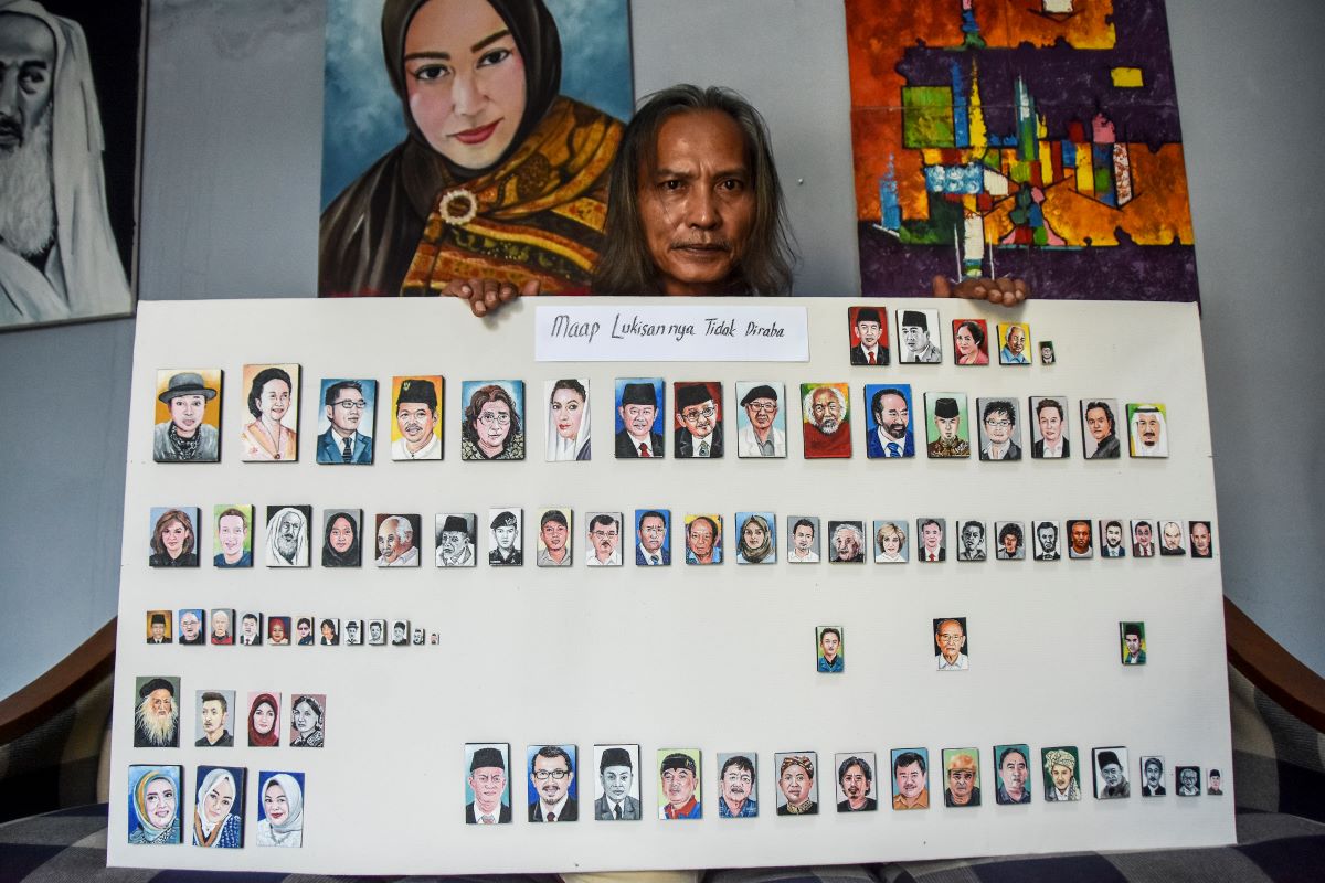 Hasil kesenian warga Garut.