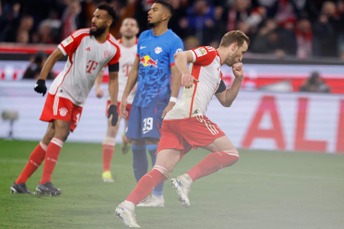 Bayern Muenchen vs RB Leipzig, Harry Kane: Kami Takkan Menyerah