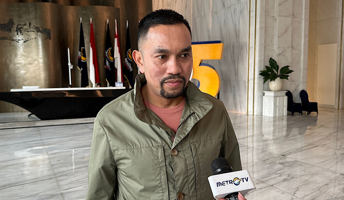 Bendahara Umum Partai NasDem Ahmad Sahroni.