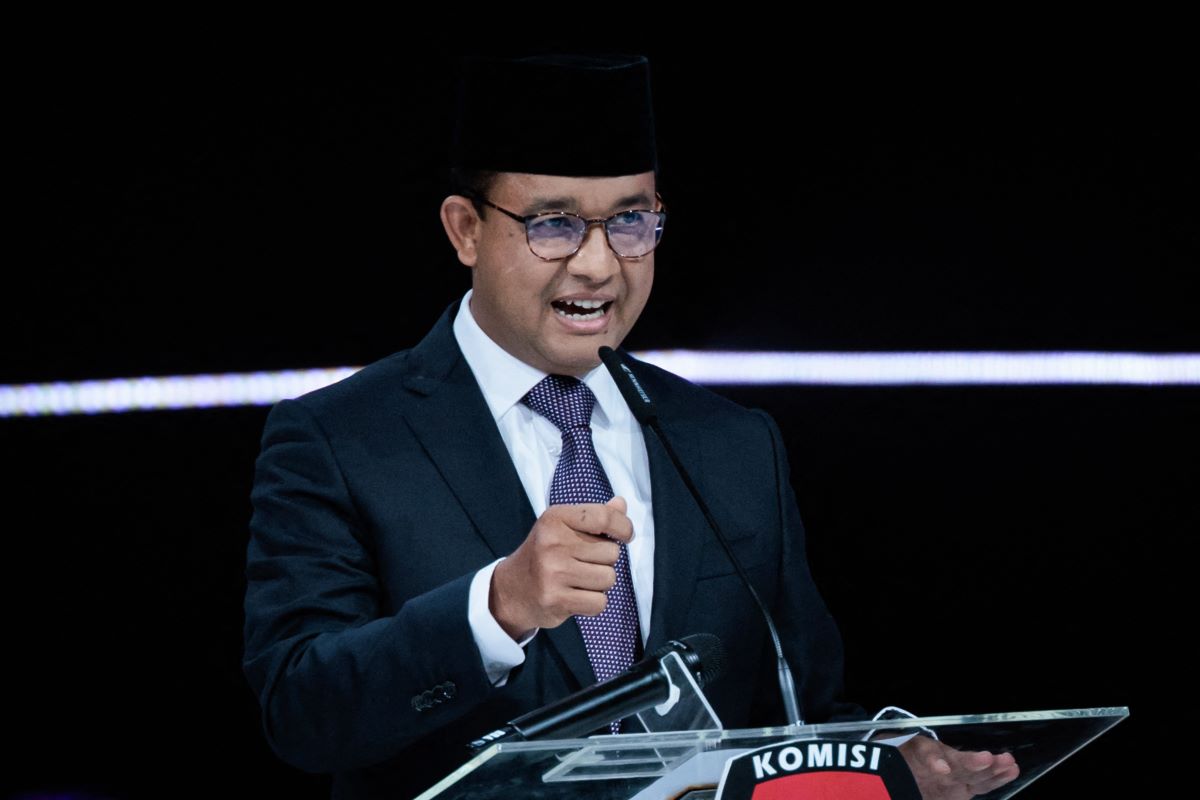 Capres noomor urut 1 Anies Baswedan