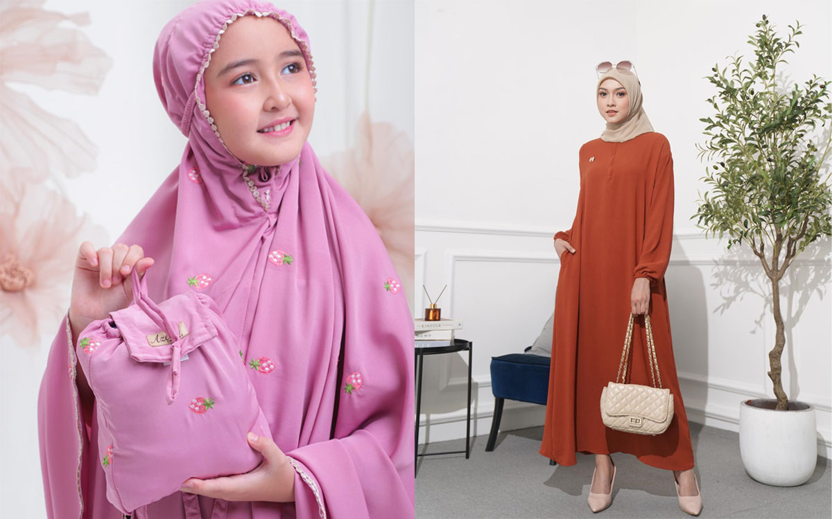 Triana Saptiaji, pemilik Azella Collections, meraih penghargaan Super Livestreamer UMKM dalam Shopee Super Awards 2023. 