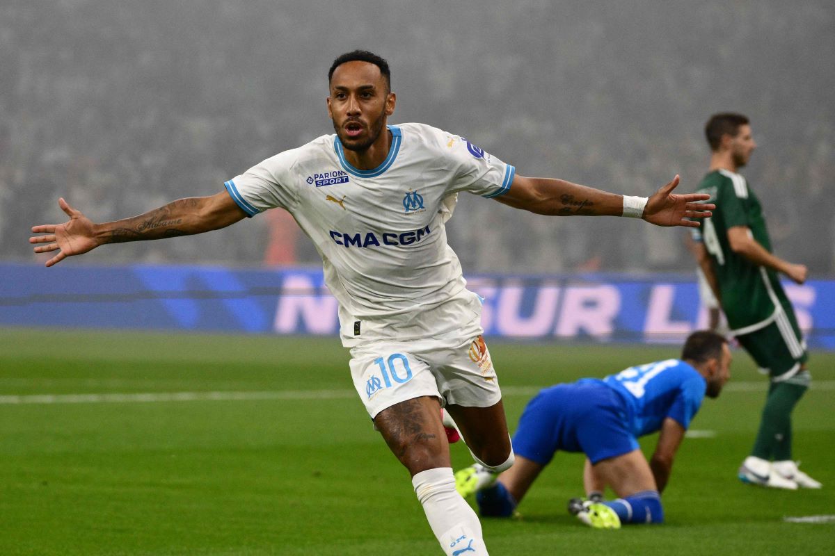 Pierre-Emerick Aubameyang menjadi pencetak gol terbanyak Liga Europa sepanjang masa.